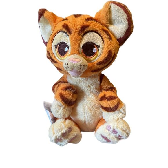 Disney Parks Aladdin Rajah Tiger Cub Wildlife Plush Animal Toys - Picture 5 of 9